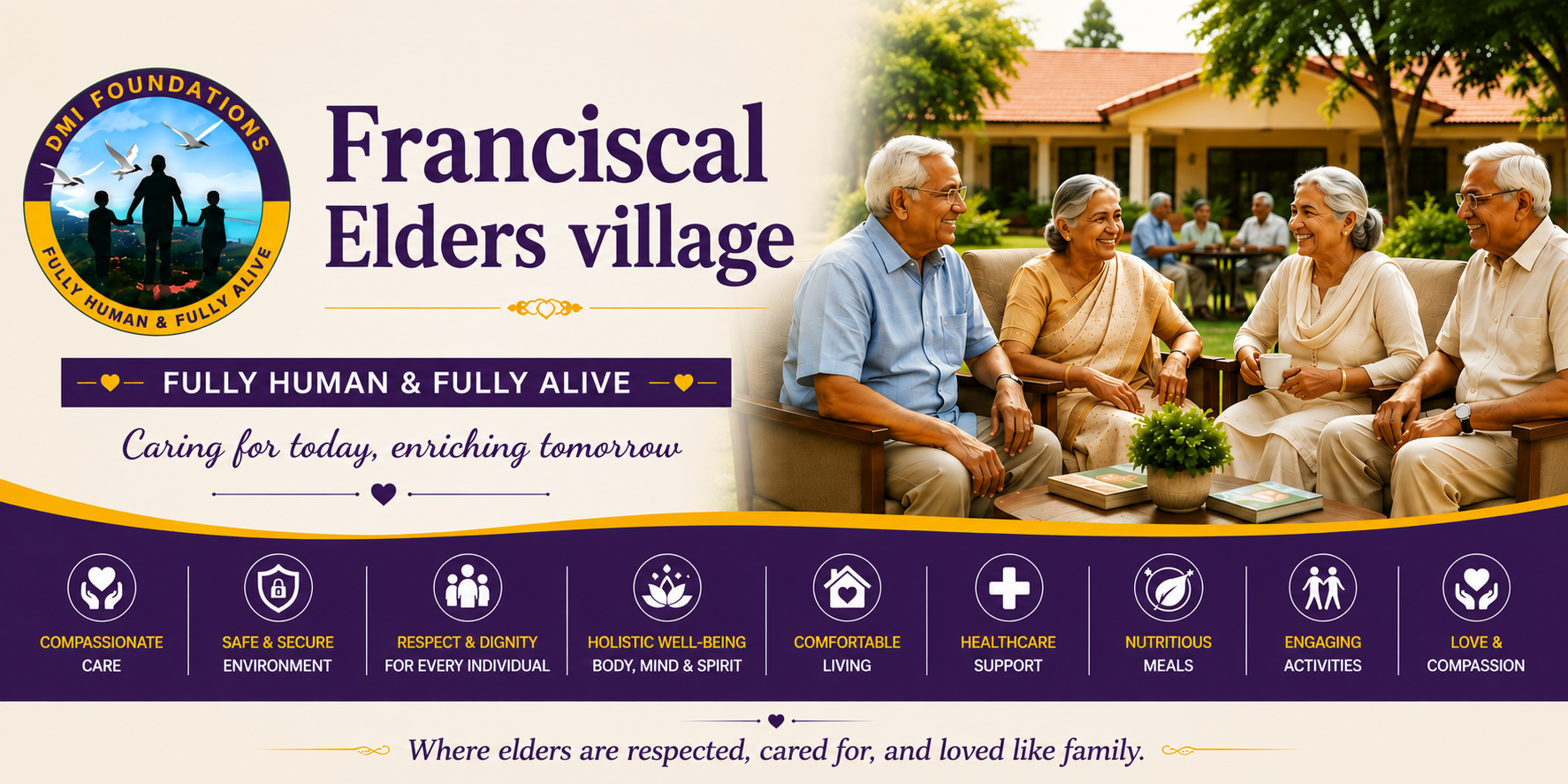 Francisca Elder Village Banner